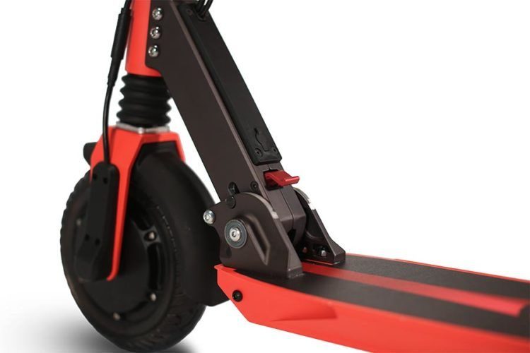 Zoom Stryder EX electric scooter folding lever