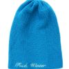 Large Beanie Cyan