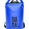Ocean Pack dry bag by Karana, 31 liters, blue