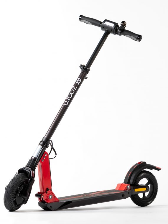 Zoom Stryder EX e-Scooter schwarz Vorderansicht